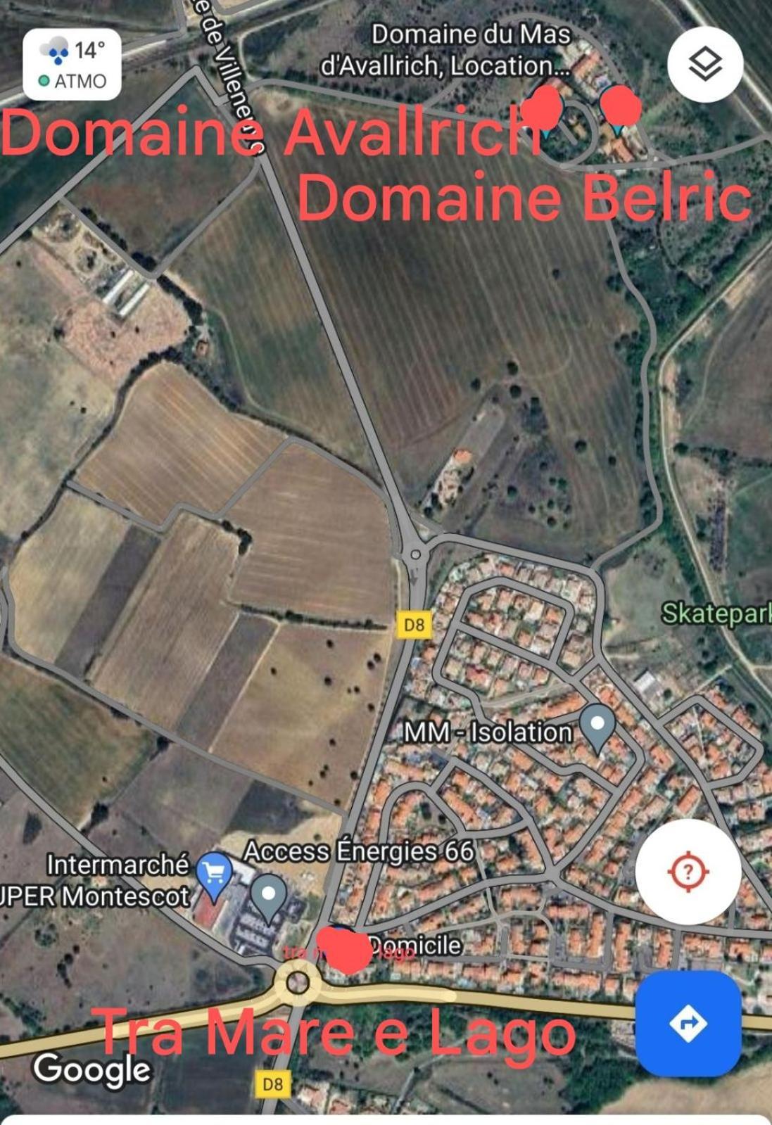 Tra Mare E Lago Montescot エクステリア 写真